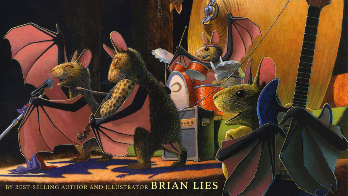 MoMM@Home: Musical Storytime — "Bats in the Band" with Author & Illustrator Brian Lies