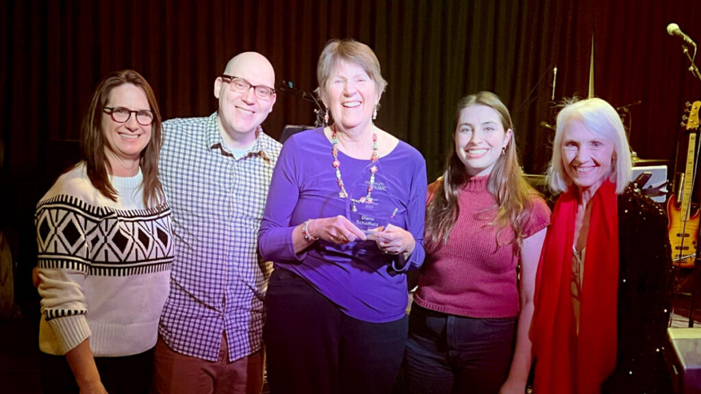 2025 Volunteer of the Year: Diane Scholfield