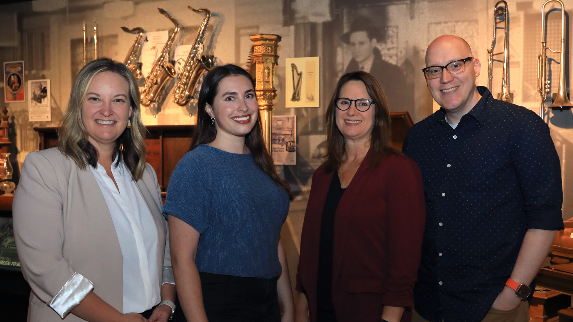 The Museum of Making Music team