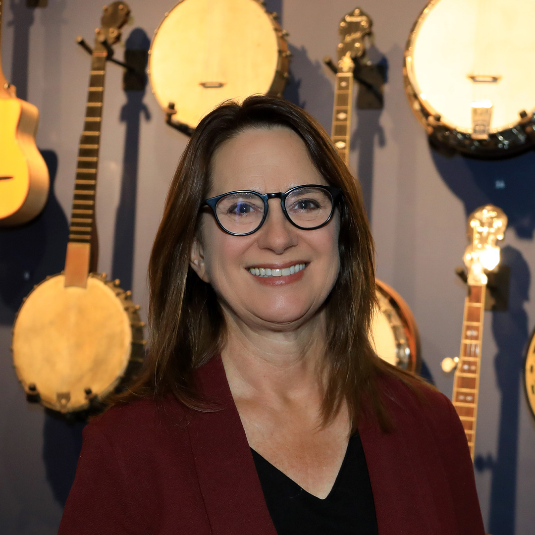 Portrait of Allison Hargis, Education Manager at the Museum of Making Music